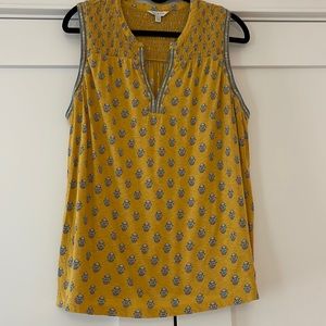 Lucky Brand sleeveless top.  Size L.  Excellent condition.